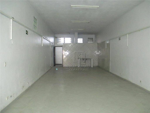 Salão Para Alugar, 113 M² Por R$ 2.600,00/mês - Jardim Utinga - Santo André/sp - Sl0214