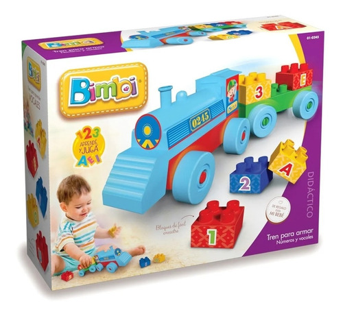 Bimbi Tren Didactico Bloques (6864) 