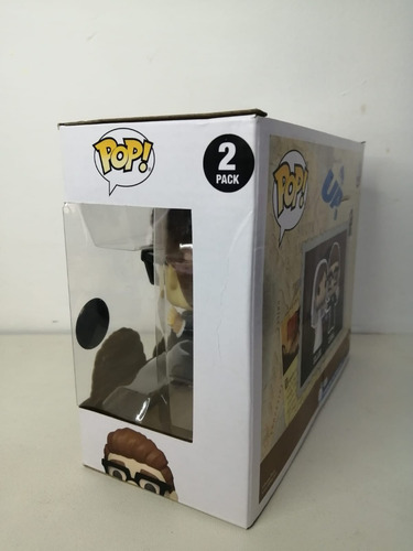 Funko Pop Ellie & Carl Boda 2 Pack Up Disney Pop In A Box Ex