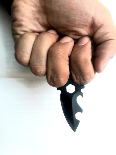 Cuchillo Tactico De.puño Mini Pua Calavera Para Camping Daga