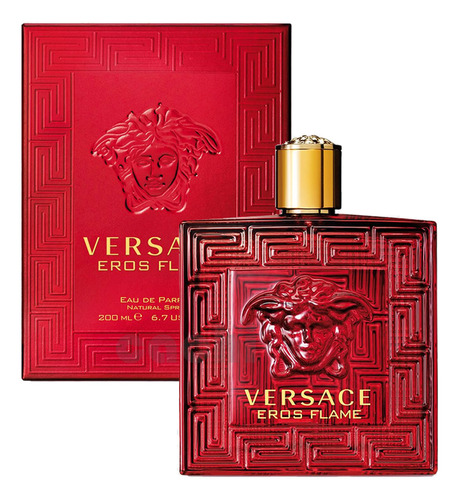 Perfume Versace Eros Flame Edp Pour Homme 200ml Original