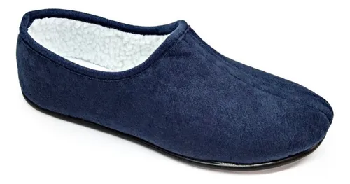 Pantuflas Hombre Invierno Corderito Hornito Cerradas Faraon