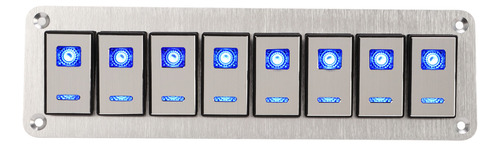 Panel De Interruptores Basculantes, 8 Bandas, 1224 V, 5 Pine