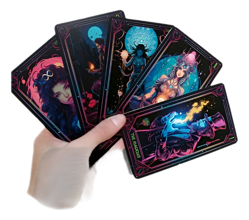 Mgtarot Universo 2024 Mazo Cartas De Tarot 78 Cartas 12x7 Cm