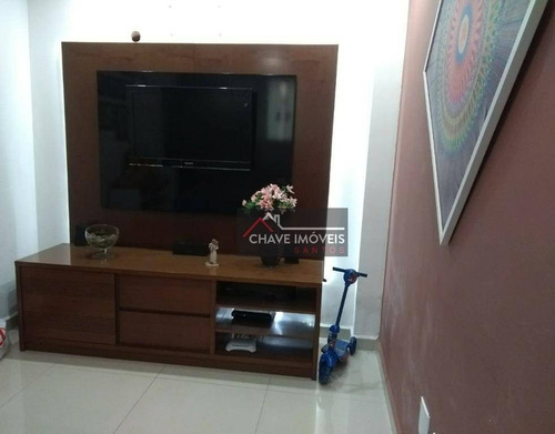Imagem 3 de 14 de Sobrado Com 3 Dormitórios À Venda Por R$ 430.000 - Macuco - Santos/sp - So0136