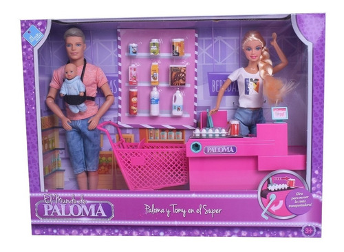 Muñeca Paloma Y Tomy En El Supermercado El Mundo De Paloma 