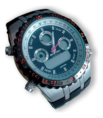 Imagen 2 de 2 de Reloj Analogico Digital Modelo Chrono Marca Bistec