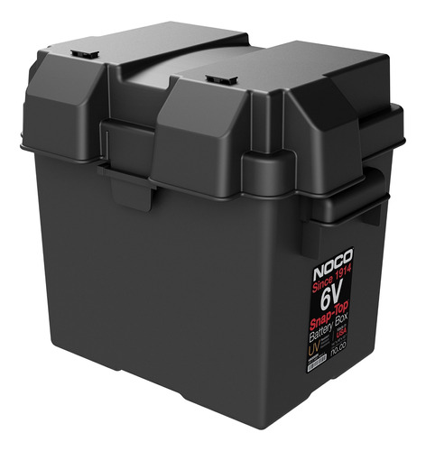 Noco Hm306bks Single 6v Snap-top Battery Box For Marine, Rv,