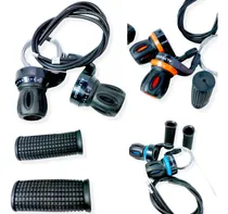 Comprar Mandos Shifters Tipo Moto Fricción Bicicleta Hasta 7 Velocid