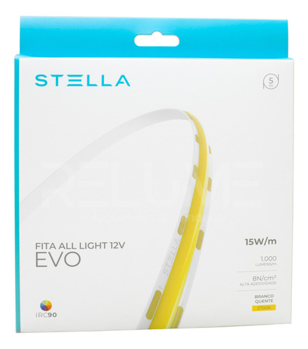 Fita All Light 12v Evo 15w/m 1000lm Irc90 Stl24824 - Stella