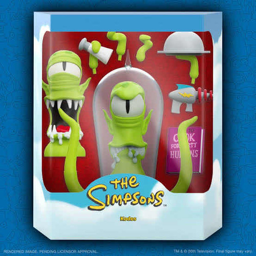 Kodos Los Simpsons Homero Bart Super7 Ultimates Original