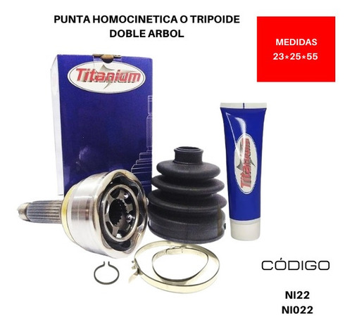 Punta Tripoide Nissan Sunny Vii (n14) 1.4 1990 1995