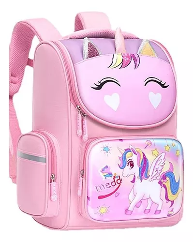 Mochila Niña Kawaii Unicornio