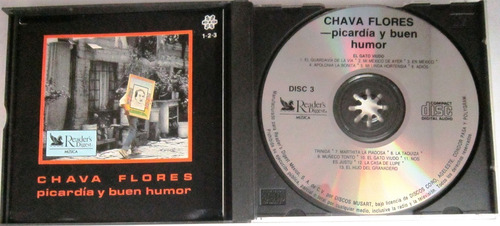 Chava Flores - Picardia Y Buen Humor 5 Cd (Usado)
