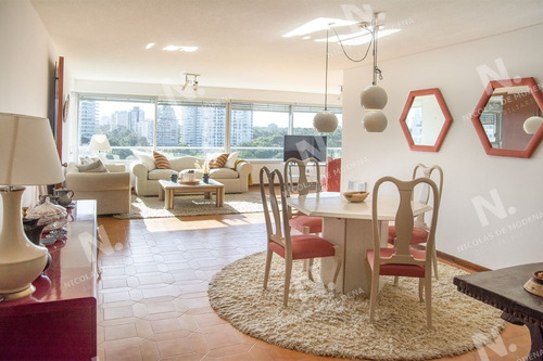 Imagen 4 de 25 de Hermoso Departamento En Alquiler De 3 Dormitorios. Torre Tiburon. Playa Brava.