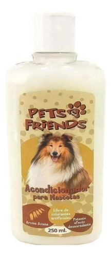 Acondicionador Avena 250 Ml.  Para Perro Pets And Friends