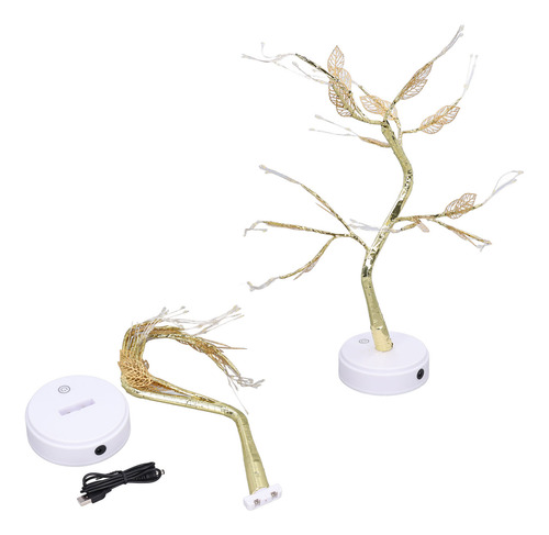Árbol Noche Luz Control Táctil Mesa Rama Ajustable Led