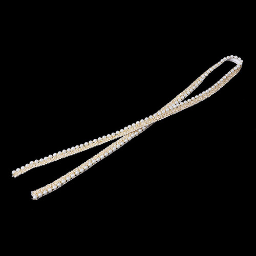 E 2x1 Yarda 15 Mm Cinta De Encaje De Perlas Para Decorar
