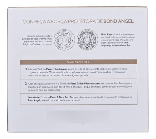 Braé Bond Angel Plex Effect Tratamento Capilar 3x100ml