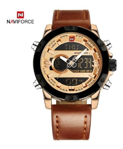 Relógio Naviforce 9097 Original Importado Com Caixa Luxo