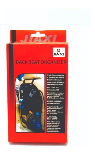 Saco De Armazenamento Auto Car Seat Back Organizer 