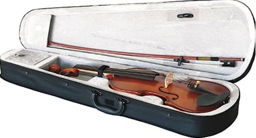 Violino 4/4 Csr 388 Com Estojo Luxo Térmico Arco Crina Breu 