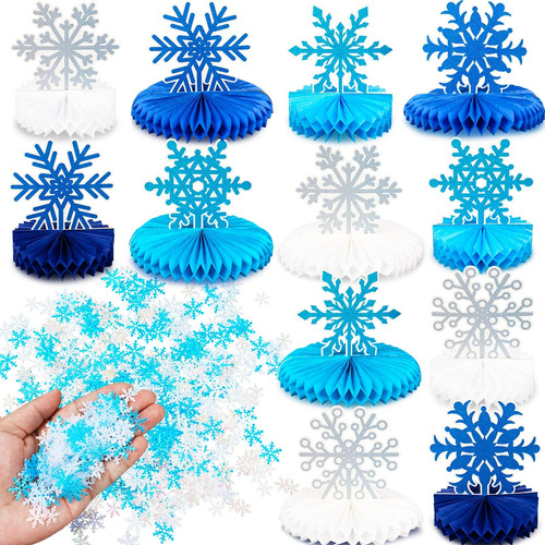 Copo De Nieve Winter Wonderland Decoraciones De Fiesta Conge