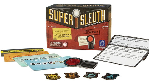 Juego Educativo De Vocabulario Super Sleuth