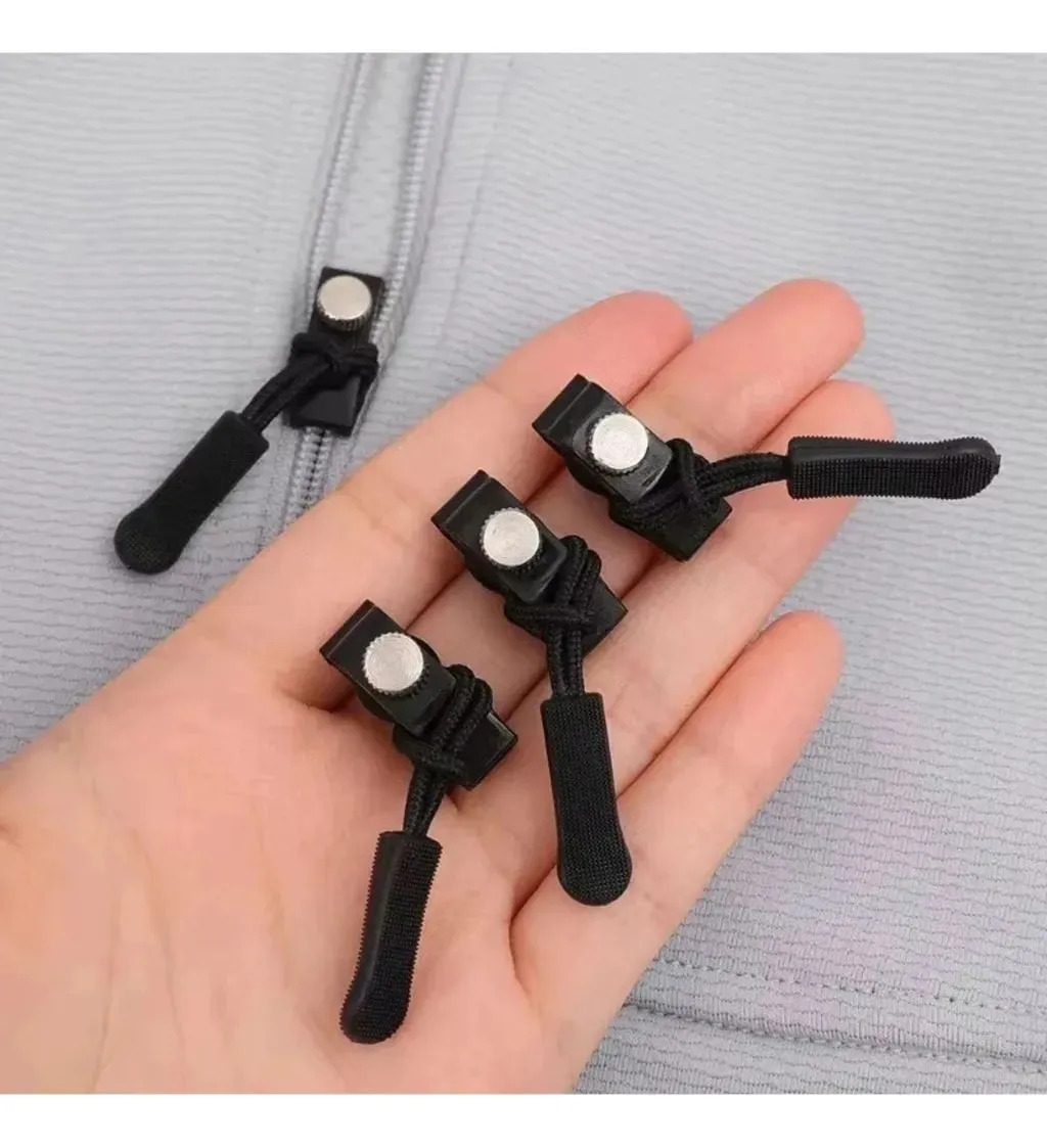 Kit Reparo De Zíper Portátil (3 Peças) Fixação Fácil