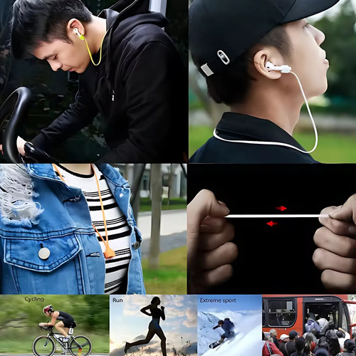 Par Cuerdas Anti Caida Audifonos Compatible Airpods Y Otros