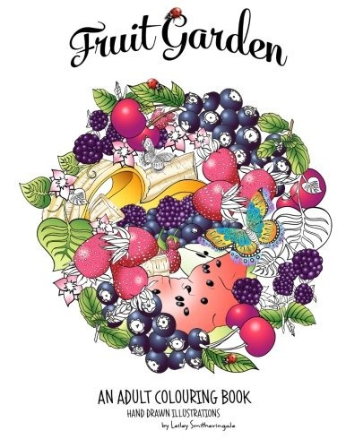 Fruit Garden Adult Colouring Book Achieve Colourings Of Frui