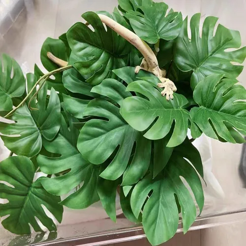 Keruideng Plantas De Reptiles Para Decoración De Terrarios,d