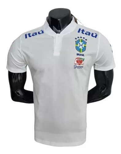 Camisa Brasil Oficial Treino Branca