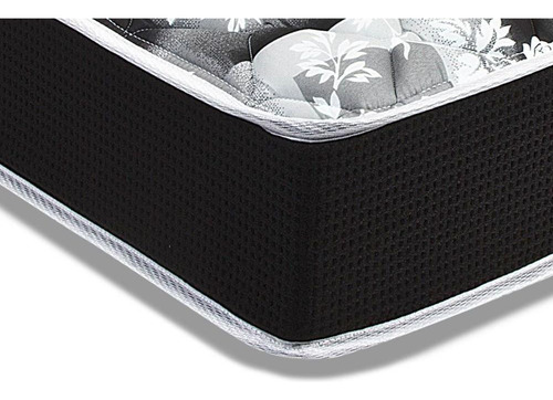 Colchão Solteiro Espuma D33 Supreme Prtó Saúde Black (88x188
