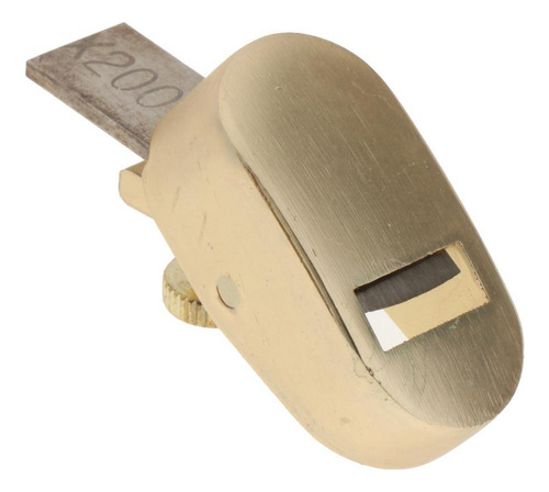 Carpintería Plano Curvado Suela/fondo Plano Metal Dorado S