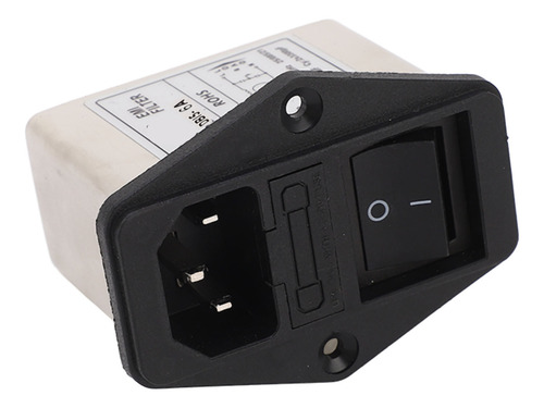 Filtro Emi Monofásico Power Iec Socket Panel Power Line