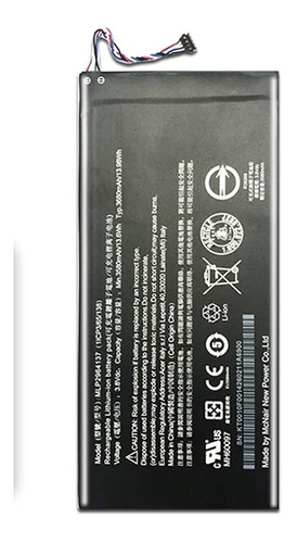 Bateria Tablet Acer Iconia Mlp2964137 3165142p 3580mah