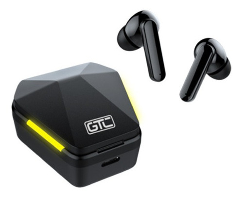 Auricular Gtc Bluetooth Interno Tws Hsg-184 Color Negro