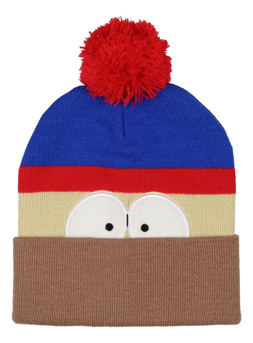 South Park Stan Marsh Big Face Cuff Knit Beanie Hat Gorra