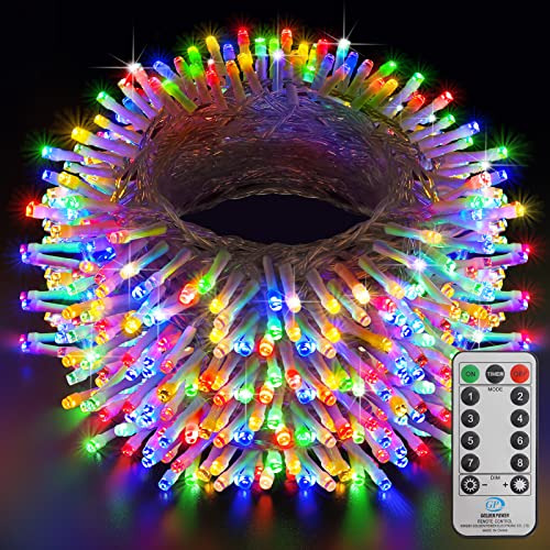 Cadena De Luces Navideñas Al Aire Libre 1000 Led 394 P...