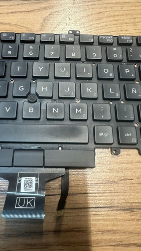 Teclado Dell Latitude 5400 5410 5411 5401 Dual Point Ilum. (Usado)