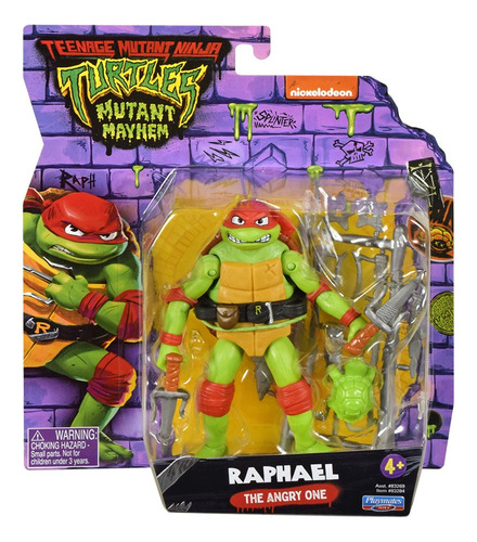 Tortugas Ninja Set Blister Figura Con Accesorios 83269