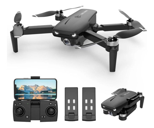 Drone Con Cámara Profesional 4k Control Remoto 2 Pilas