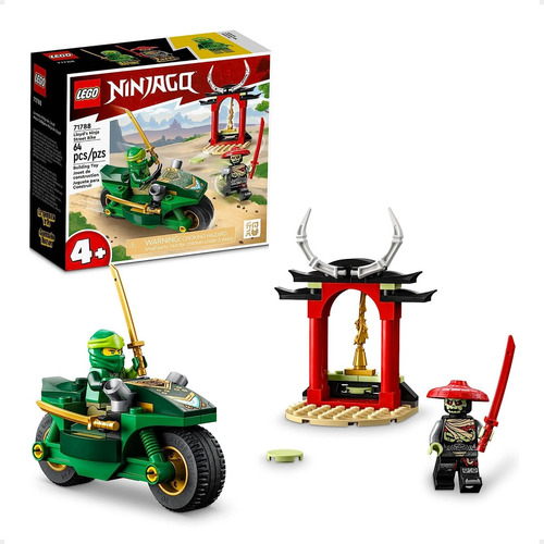 Lego Ninjago Moto Callejera Ninja De Lloyd 64 Piezas Bloques
