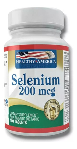 Selenium 200mg X100 Healthy Ame - Unidad a $369