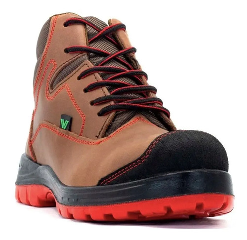 Van Vien Botas Piel Industriales Seguridad Trabajo Rudo Casquillo  Policarbonato Dieléctricas Zapatos Tenis Blua Kpk8d | Meses sin intereses