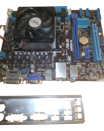 Placa Madre Asus Fm2+ / Cpu A10 5800 K / 4gb Ddr3 (Usado)