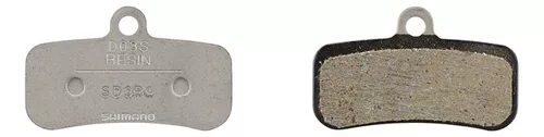Pastillas de freno Shimano D03S-RX resina XT, SAINT, ZEE, SLX, Deore
