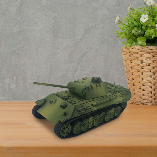 Modelo De Tanque 1/72, Rompecabezas, VehĂculo, Modelo Verde