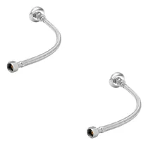 Comprar Kit 2 Engates Mangueira Flexível Trançado Aço Inox 40cm Par
